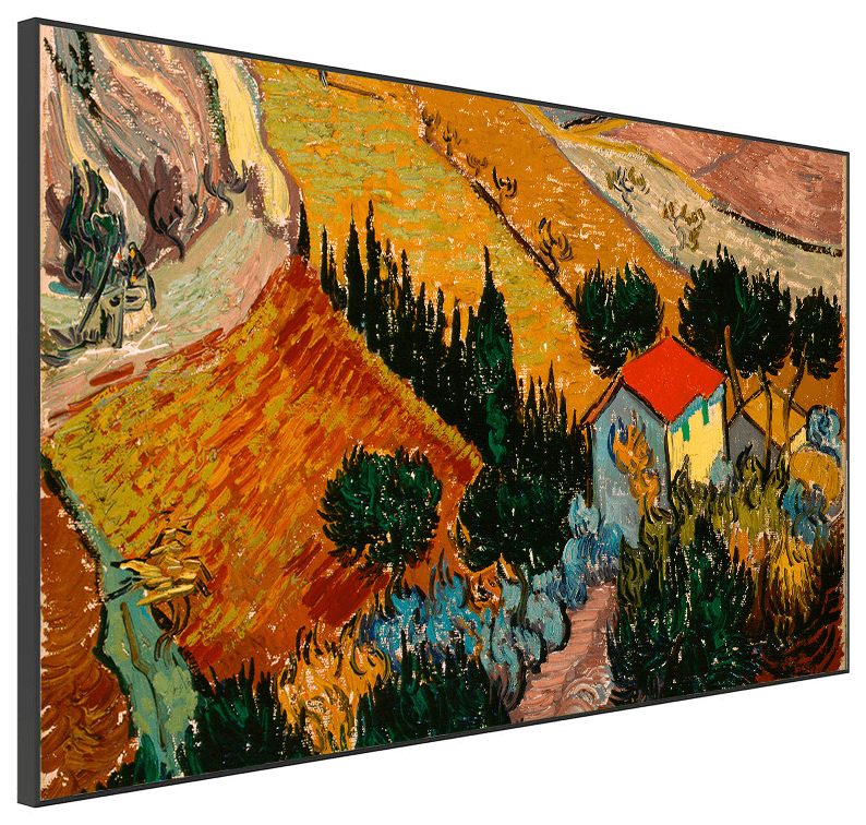 YASHI QUADRO MUSEUM 55" black